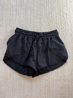 lululemon athletica Black Athletic Running Shorts